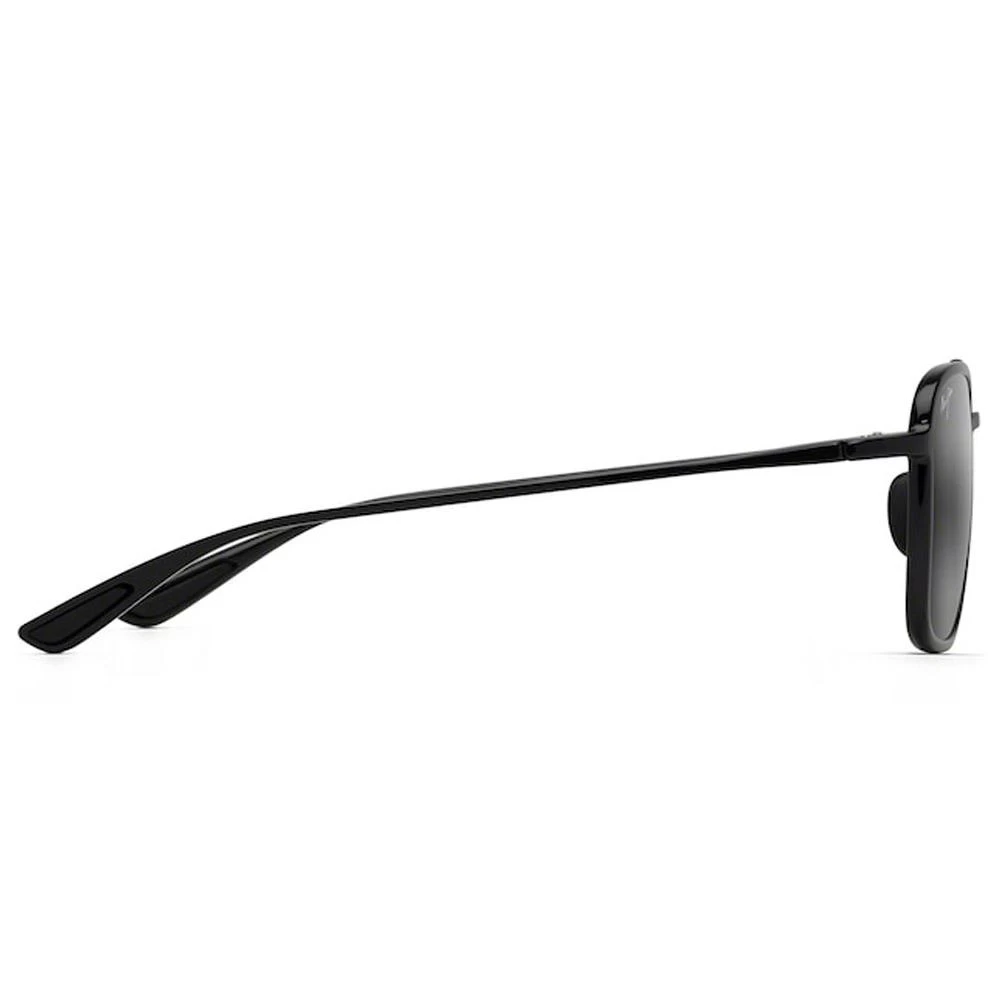 Lunettes De Soleil Maui Jim Keokea Noir Brillant Gris Neutre MauiBrilliant 4 Lunettes De Soleil Maui Jim Keokea Noir Brillant Gris Neutre MauiBrilliant – Image 2