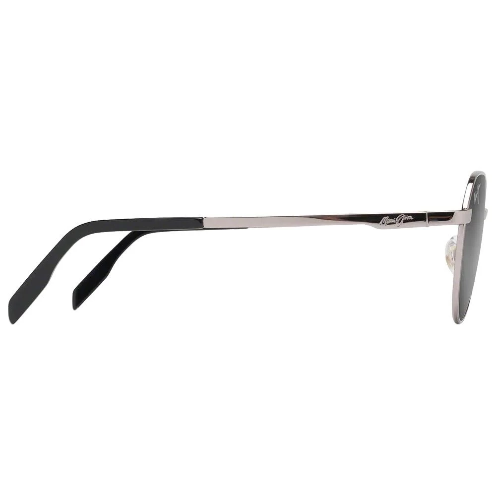 Lunettes De Soleil Maui Jim Hukilau Grey Metal Dual Mirror Silver To Black 4 Lunettes De Soleil Maui Jim Hukilau Grey Metal Dual Mirror Silver To Black – Image 2