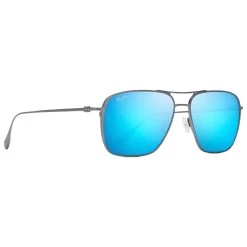 Lunettes De Soleil Maui Jim Beaches Asian Fit Gris Colombe Bleu HawaĂŻ MauiBrilliant