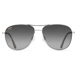 Lunettes De Soleil Maui Jim Cliff House Matte Silver Gris Neutre Evolution Maui Gradient -Maui Jim 3a9c684f9674e96c0b79f9b240822dc2364e2bc4 E16MAUILUN013 E16MAUILUN013 SANS 3