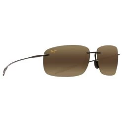 Lunettes De Soleil Maui Jim Breakwall Noir Brillant Bronze