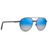 Lunettes De Soleil Maui Jim Waterfront Dark Gunmetal Dual Mirror Blue Argent Minéral SuperThin 2 Lunettes De Soleil Maui Jim Waterfront Dark Gunmetal Dual Mirror Blue Argent Minéral SuperThin -Maui Jim 46854bb061c35d9ba012230b73b1c77dc51aeffb E22MAUILUN215140 MAUI0618598 0