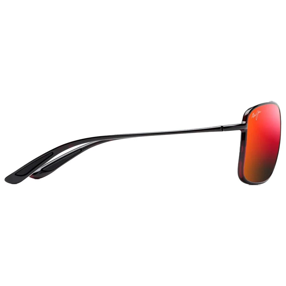Lunettes De Soleil Maui Jim Kaupo Gap Ecaille Noir Rouge Hawaii Lava MauiBrilliant 4 Lunettes De Soleil Maui Jim Kaupo Gap Ecaille Noir Rouge Hawaii Lava MauiBrilliant – Image 2