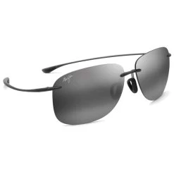 Lunettes De Soleil Maui Jim Hikina Matte Grey Maui Pure Lt Gris Neutre