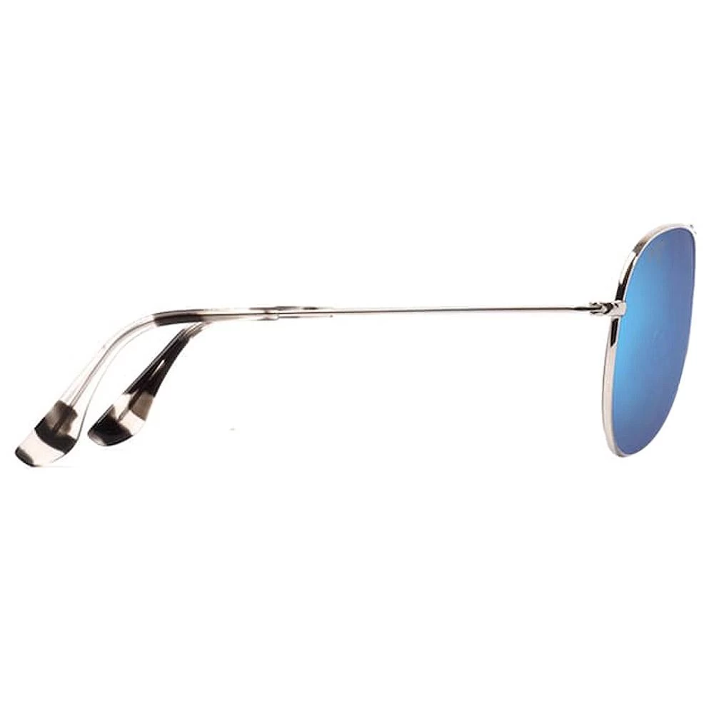 Lunettes De Soleil Maui Jim Mavericks Silver Bleu Hawaï MauiPure 4 Lunettes De Soleil Maui Jim Mavericks Silver Bleu Hawaï MauiPure – Image 2