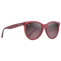 Lunettes De Soleil Maui Jim Glory Glory Framboise Transparente Maui Rose Minéral SuperThin