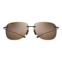 Lunettes De Soleil Maui Jim Hikina Matte Rootbeer Hcl Maui Pure Lt Bi-gradient Hcl