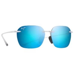 Lunettes De Soleil Maui Jim Komohana Crystal Matte Mauipure Lt Blue Hawaii