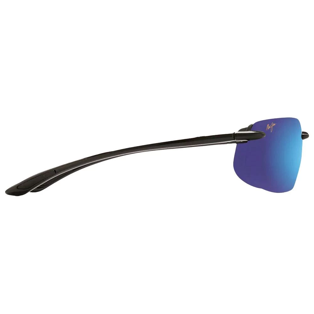 Lunettes De Soleil Maui Jim Banyans Noir Brillant Blue Hawaii 4 Lunettes De Soleil Maui Jim Banyans Noir Brillant Blue Hawaii – Image 2