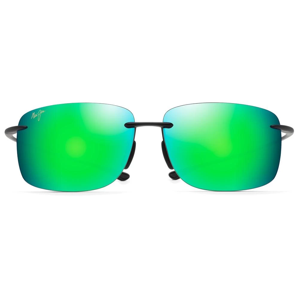 Lunettes De Soleil Maui Jim Hema Noir Mat Maui Pure Lt Mauigreen 4 Lunettes De Soleil Maui Jim Hema Noir Mat Maui Pure Lt Mauigreen – Image 2