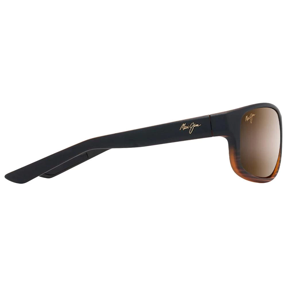 Lunettes De Soleil Maui Jim Kaiwi Channel Stripe Dark Brown Bronze Hcl Mineral Superthin 4 Lunettes De Soleil Maui Jim Kaiwi Channel Stripe Dark Brown Bronze Hcl Mineral Superthin – Image 2