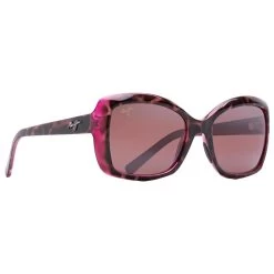 Lunettes De Soleil Maui Jim Orchid Ecaille Framboise Maui Rose Minéral SuperThin