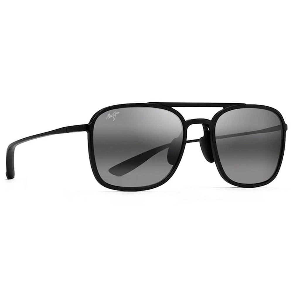 Lunettes De Soleil Maui Jim Keokea Noir Brillant Gris Neutre MauiBrilliant 3 Lunettes De Soleil Maui Jim Keokea Noir Brillant Gris Neutre MauiBrilliant