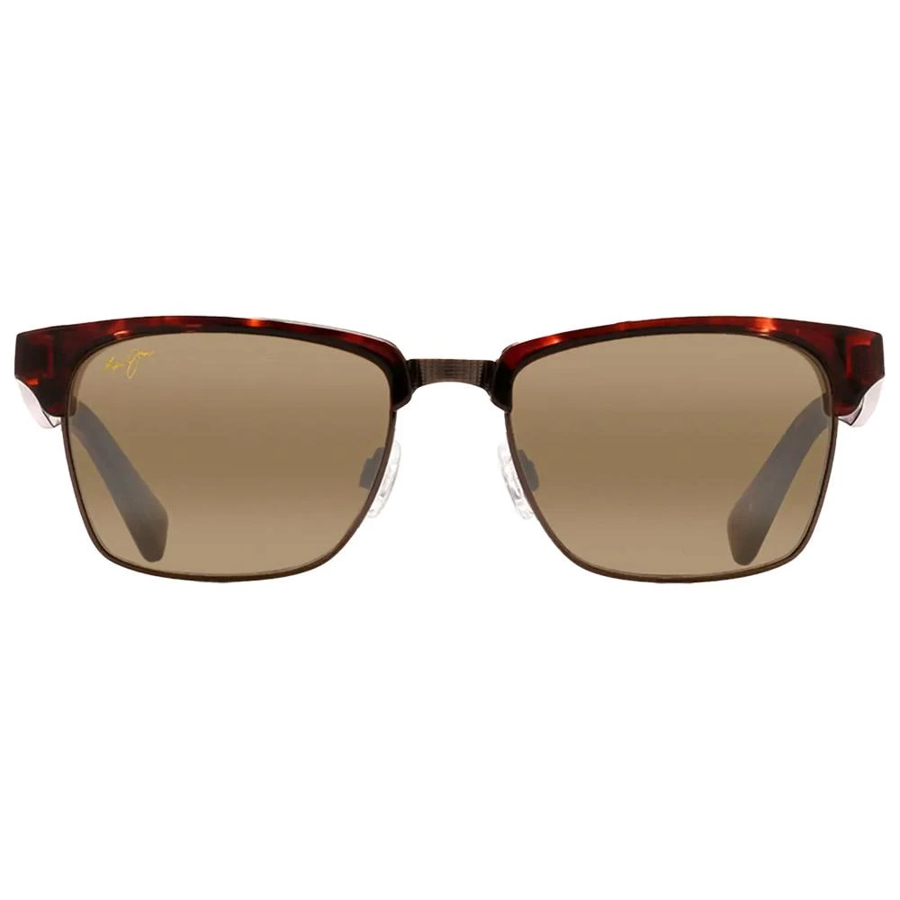Lunettes De Soleil Maui Jim Kawika Ecaille Or Antique Bronze Hcl MauiPure 5 Lunettes De Soleil Maui Jim Kawika Ecaille Or Antique Bronze Hcl MauiPure – Image 3