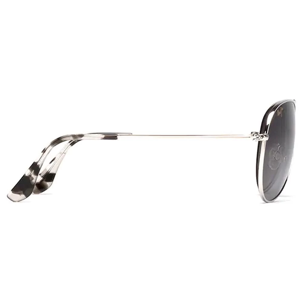 Lunettes De Soleil Maui Jim Mavericks Argent Gris Neutre MauiPure 4 Lunettes De Soleil Maui Jim Mavericks Argent Gris Neutre MauiPure – Image 2