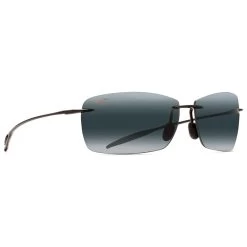 Lunettes De Soleil Maui Jim Lighthouse Reader 2,5 Noir Brilliant Gris Neutre MauiBrilliant