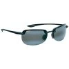 Lunettes De Soleil Maui Jim Sandy Beach Noir Brillant Gris Neutre Polycarbonate Bidegrade -Maui Jim 99e99dbfb65c77b5fa2a15192920224f2f28f144 VE16MAUILUN008 0