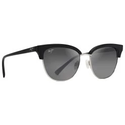 Lunettes De Soleil Maui Jim Lokelani Noir Argent Gris Neutre MauiBrilliant