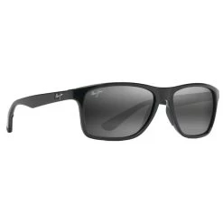 Lunettes De Soleil Maui Jim Onshore Noir Brillant Gris Neutre Minéral SuperThin