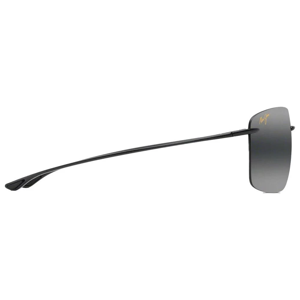 Lunettes De Soleil Maui Jim Hema Noir Brillant Gris Neutre 5 Lunettes De Soleil Maui Jim Hema Noir Brillant Gris Neutre – Image 3