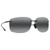 Lunettes De Soleil Maui Jim Hema Noir Brillant Gris Neutre -Maui Jim bb78c4bf42681d49122ba0aa3b159983761449e5 E20MAUILUN12059491 MAUI0546191 0