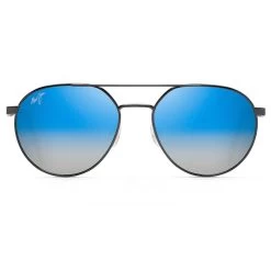 Lunettes De Soleil Maui Jim Waterfront Dark Gunmetal Dual Mirror Blue Argent Minéral SuperThin -Maui Jim ca0393a5cf360c7fd3a7df1018321b07cc93a7b6 E22MAUILUN215140 MAUI0618598 4
