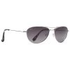 Lunettes De Soleil Maui Jim Baby Beach Argent Gris Mauipure
