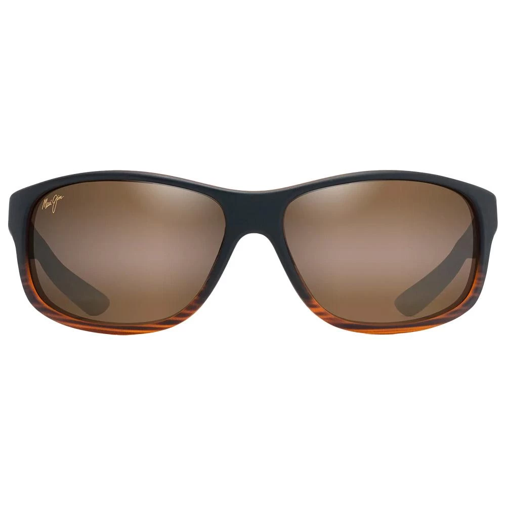 Lunettes De Soleil Maui Jim Kaiwi Channel Stripe Dark Brown Bronze Hcl Mineral Superthin 5 Lunettes De Soleil Maui Jim Kaiwi Channel Stripe Dark Brown Bronze Hcl Mineral Superthin – Image 3
