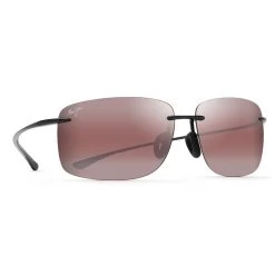 Lunettes De Soleil Maui Jim Hema Black Rose Maui Pure Lt Bi-gradient Rose