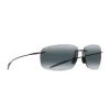 Maui Jim Breakwall Noir Brillant -Maui Jim lunettes maui jim breakwall 422 02