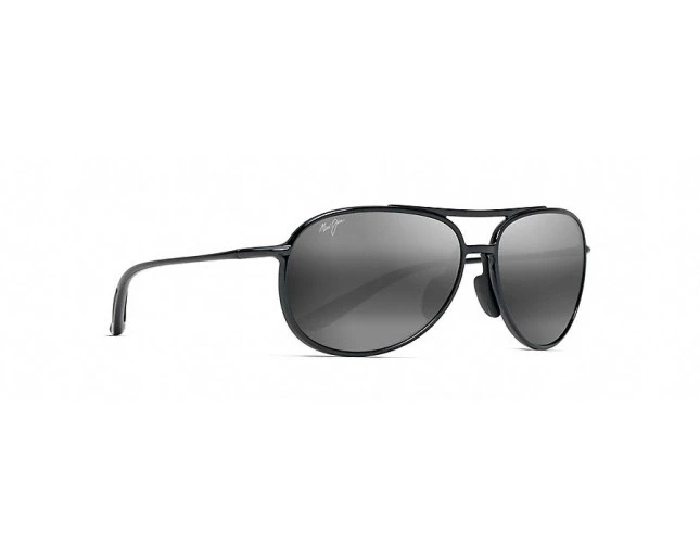 Maui Jim Alelele Bridge Black Gloss Neutral Grey 3 Maui Jim Alelele Bridge Black Gloss Neutral Grey