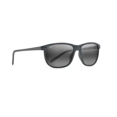 Maui Jim Dragon's Teeth Grey Stripes Neutral Grey