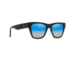 Maui Jim Ekolu - Noir/Or/Bleu - Bleu Silver Polarized