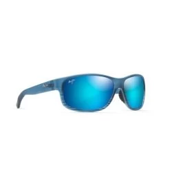 Maui Jim Kaiwi Channel Blue Black Stripes Blue Hawaii