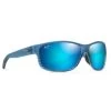 Maui Jim Kaiwi Channel Blue Black Stripe -Maui Jim maui jim kaiwi channel dark brown stripe
