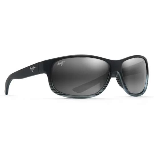 Maui Jim Kaiwi Channel Grey Black Stripe 3 Maui Jim Kaiwi Channel Grey Black Stripe