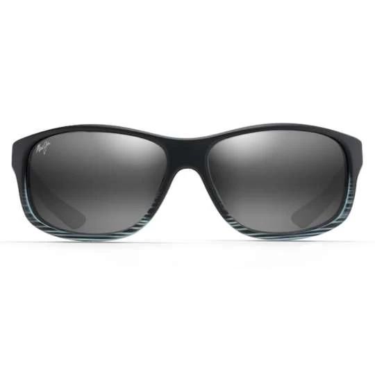 Maui Jim Kaiwi Channel Grey Black Stripe 4 Maui Jim Kaiwi Channel Grey Black Stripe – Image 2