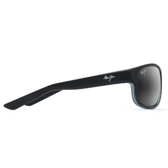 Maui Jim Kaiwi Channel Grey Black Stripe 5 Maui Jim Kaiwi Channel Grey Black Stripe – Image 3