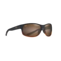 Maui Jim Kaiwi Channel Dark Brown Stripped HCL Bronze