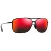Maui Jim Kaupo Gap Rouge /écaille Noir -Maui Jim maui jim kaupo gap rouge ecaille noir