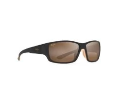Maui Jim Local Kine - Brun Mat Foncé Transp Beige Crème - Bronze HCL Polarized
