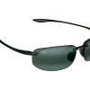 Maui Jim Lunette De Lecture Ho'okipa Reader Noir Brillant Gris Neutre Polarisée