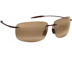 Maui Jim Lunette De Soleil Breakwall Brun Foncé Bronze HCL Polarisée