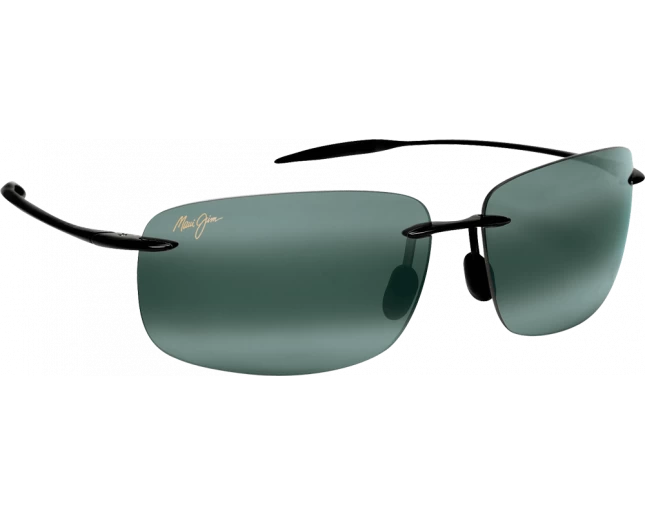 Maui Jim Lunette De Soleil Breakwall Noir Brillant Gris Neutre Polarisée 3 Maui Jim Lunette De Soleil Breakwall Noir Brillant Gris Neutre Polarisée
