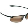 Maui Jim Lunette De Soleil Kanaha Noir Brillant Bronze HCL Polarisée