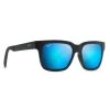 Maui Jim Mongoose Matte Black Blue Hawaii