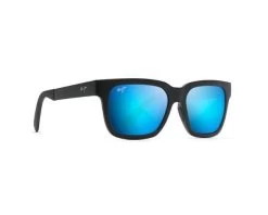 Maui Jim Mongoose Matte Black Blue Hawaii