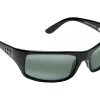 Maui Jim Peahi Noir Brillant Gris Neutre